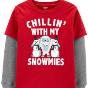 Carter's Red Yeti Tee - Size: 4